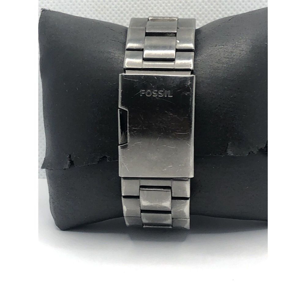 Fossil FS4774 Men's Stainless Steel Analog Black Dial Quartz Genuine Watch OP625 - Picture 4 of 9